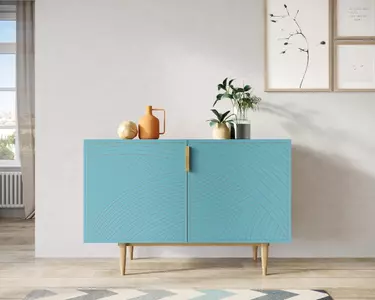 Комод с двумя дверками "Line" LN01/GR1