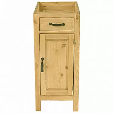 Шкаф-стол Шалёр 400 х 550 х 920 1 дверь, 1 ящик (петли справа)