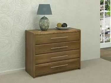 Комод с 4 ящиками сосна Стиль миди