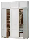 Шкаф Бетти 3 створчатый №11 с антресолью