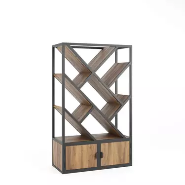 Стеллаж со шкафчиком 04-10