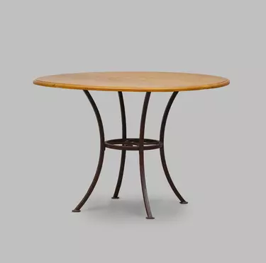 Стол Бьерт обеденный круглый массив 1-47 сосна