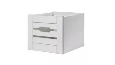 Ящик Бейли для шкафа/стеллажа белый воск