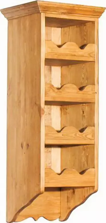 Шкаф настенный Прованс бутылочница 200 х 316 х 930 (ПЛ 23)