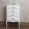 Комод  4 ящика белый Авиньон