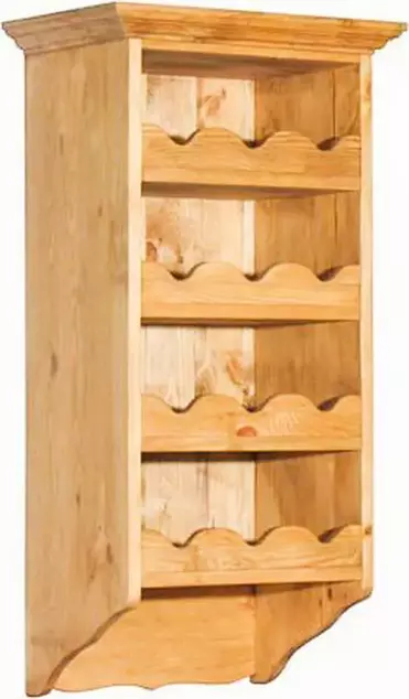 Шкаф настенный Прованс бутылочница 400 х 316 х 930 (ПЛ 24)