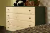 Комод с 4 ящиками из дерева Классик №2