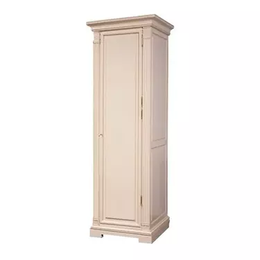   Шкаф массив березы Порто д/одежды ГМ 5921, крем с патиной  