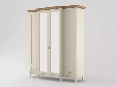 Шкаф с 2 ящиками бук "Римини"4-х ств.