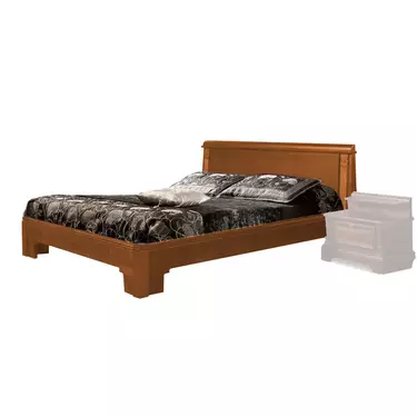 Кровать Порто-1600 ГМ 5981, мокко