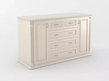 Комод Верона 4 ящика + 2 дверки