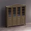 Шкаф Скандия книжный 4-створчатый Б3.26.02