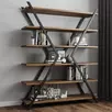Стеллаж 6 полок лофт 04-17
