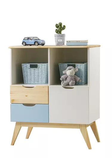 Комод с 3 ящиками и полками ТК №6