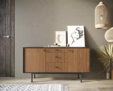 Комод две дверки и три ящика "Emerson"