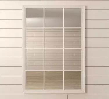 Зеркало белое квадратное "Florence"