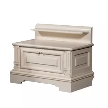 Тумба  Порто прикроватная ГМ 5983, крем с патиной