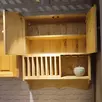 Шкаф настенный Прованс с кит-баром 600 х 316 х 930 (ПЛ 25-К)