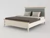 Кровать  "Римини" 1400х2000  с мягким изголовьем