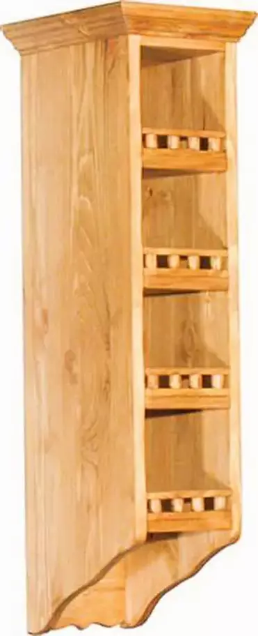 Шкаф настенный Прованс балюстрада 300 х 316 х 930 (ПЛ 24)