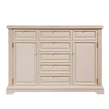   Тумба массив березы Порто ГМ 5953, крем с патиной  