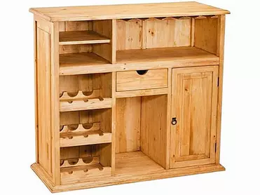   Бар из массива сосны 122 BAR  