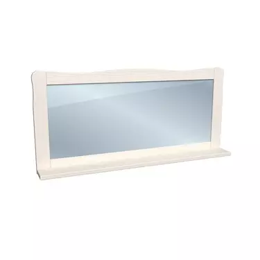 Зеркало с полкой сосна ЛеБо