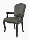 Мягкий стул с подлокотниками Gran Arm Grey