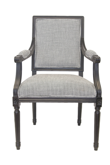 Мягкий стул с подлокотниками Runako