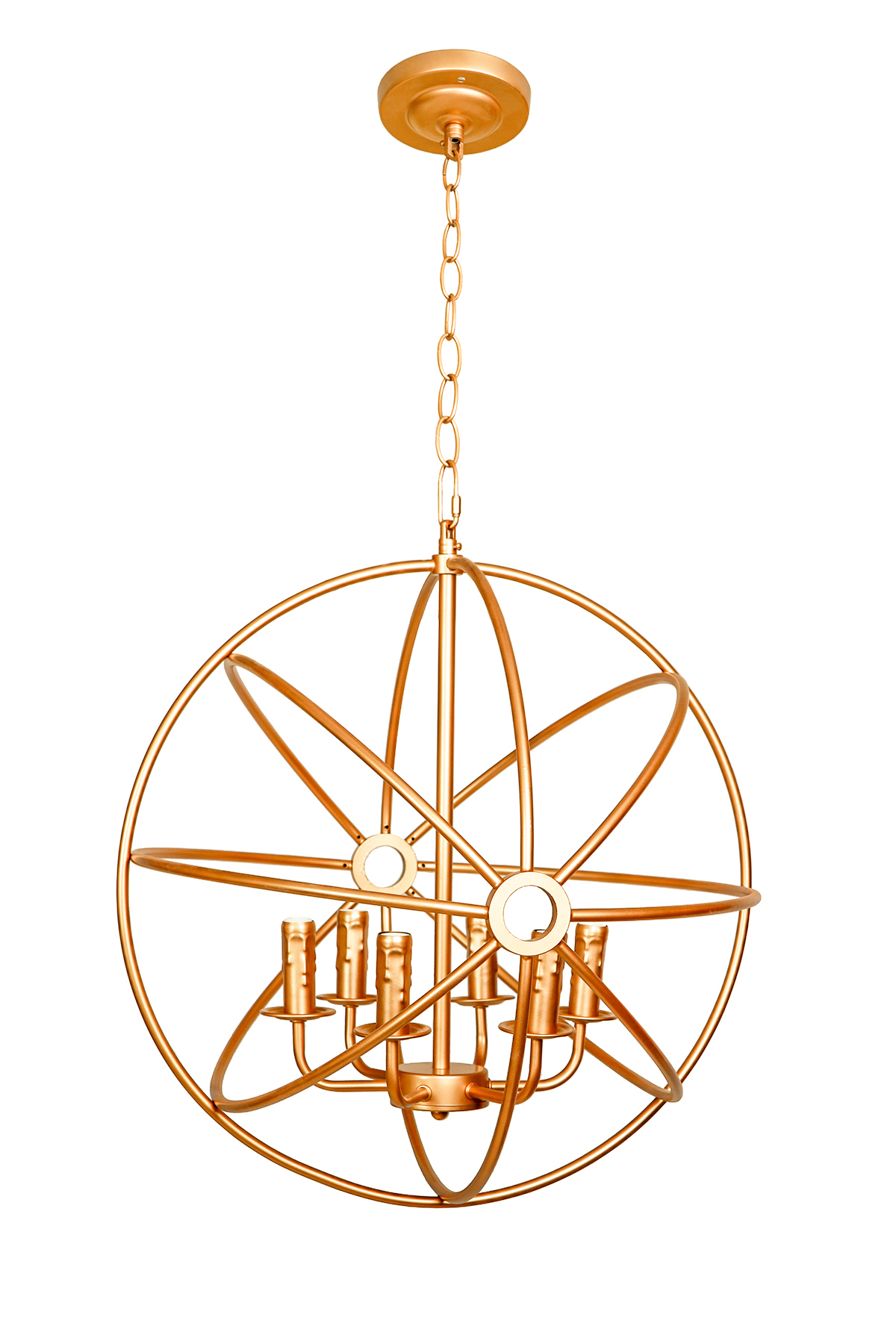 Люстра Foucault'S Orb Crystal Nude D52 Gold