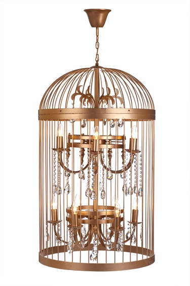 Люстра Birdcage D60 Gold