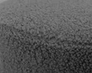 Пуф Dublin 25DNDANNY BLACK, темно-серое букле (16)