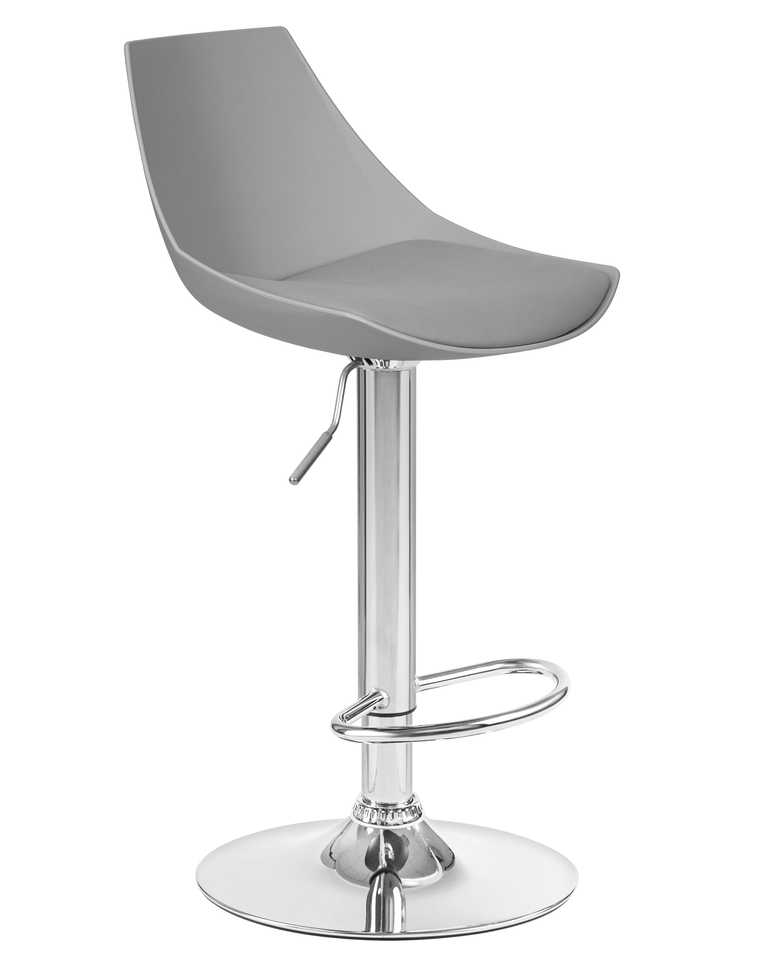 Стул барный Dublin 25DNROCKY, серый