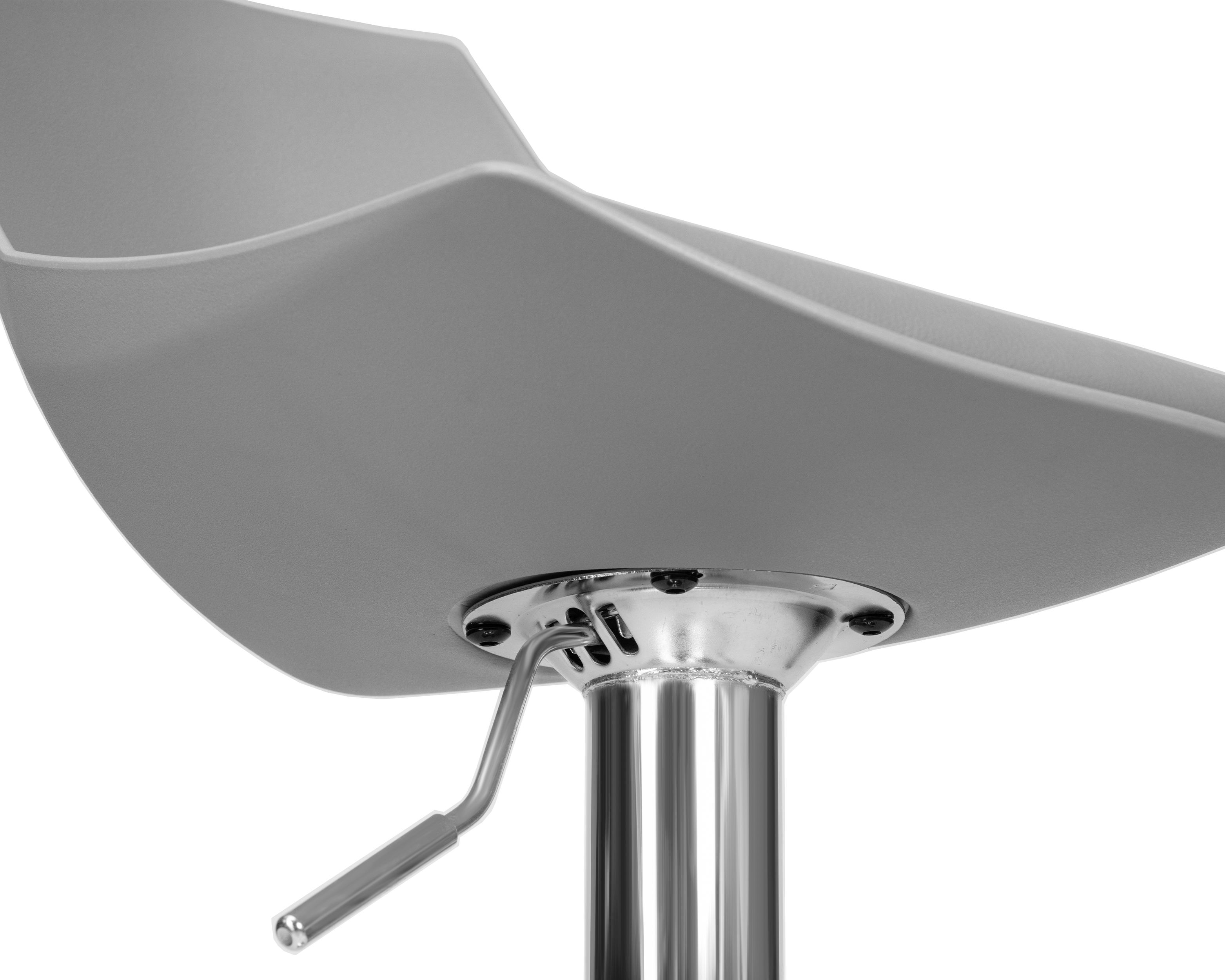 Стул барный Dublin 25DNROCKY, серый