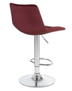 Набор 2 шт Стул барный Dublin 25DNTAILOR, винный велюр (MJ9-35)