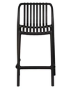 Стул полубарный Dublin 25DNCHLOE, черный (B-03)