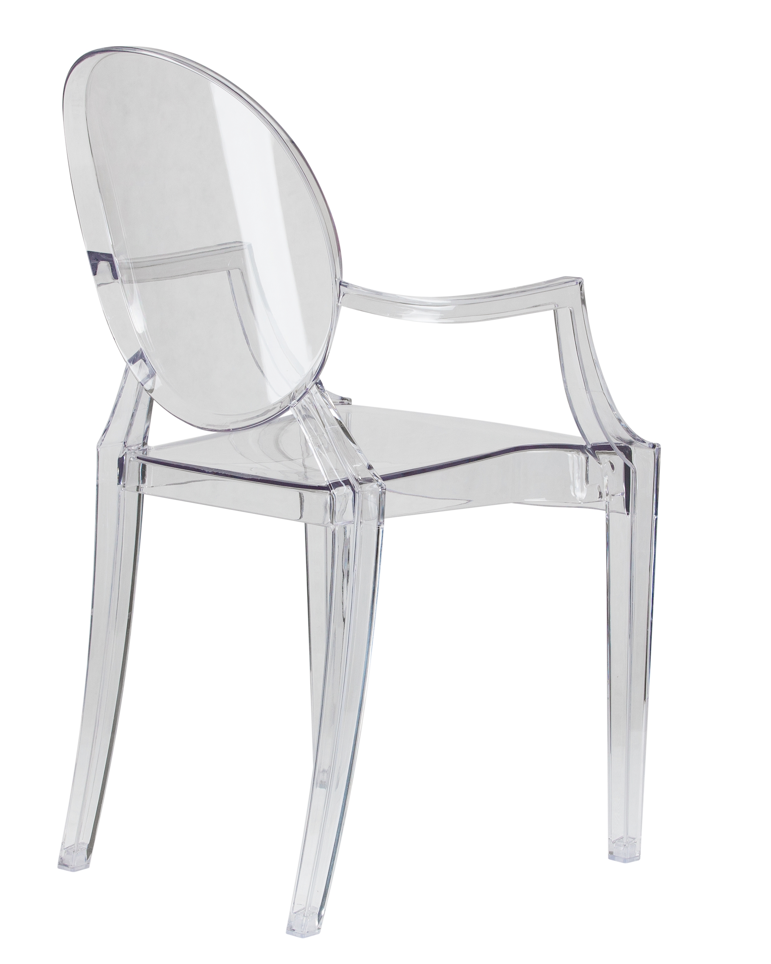 Стул обеденный Dublin 25DNLOUIS GHOST, цвет прозрачный