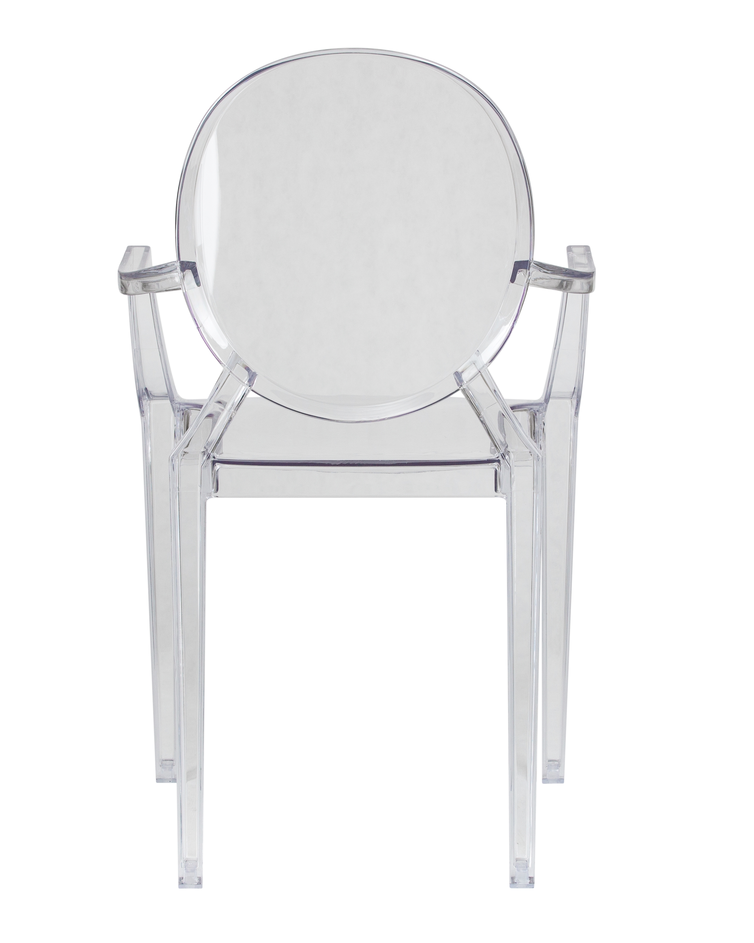 Стул обеденный Dublin 25DNLOUIS GHOST, цвет прозрачный