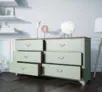 Комод из дерева Olivia на 6 ящиков