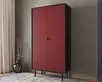Шкаф двухдверный "Emerson" арт EM091/red/L
