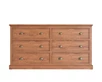 Комод "Palermo natural" с шестью ящиками