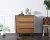 Комод с ящиками в Скандинавском стиле "Bruni" на три ящика