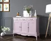 Комод 3 ящика массив "Leontina Lavanda" (3 ящика и 3 двери)