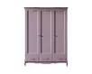 Шкаф Leontina Lavanda для одежды трехстворчатый с ящиками арт ST9327KR/3L