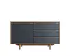 Комод "Brun Blacki" с ящиками и дверкой