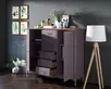 Комод Leontina Lavanda с шестью ящиками и дверками арт ST9350L
