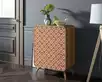 Высокий комод "Ellipse Print" с четырьмя ящиками принт 3