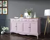 Комод "Leontina lavanda" с ящиками и дверками