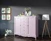 Комод Leontina Lavanda с шестью ящиками и дверками арт ST9350L