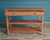 Консоль деревянная с ящиком "Palermo natural"